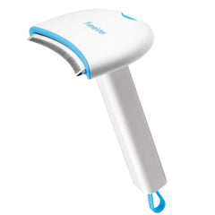 Fumeister wide-curve undercoat brush for pets eases shedding during grooming.