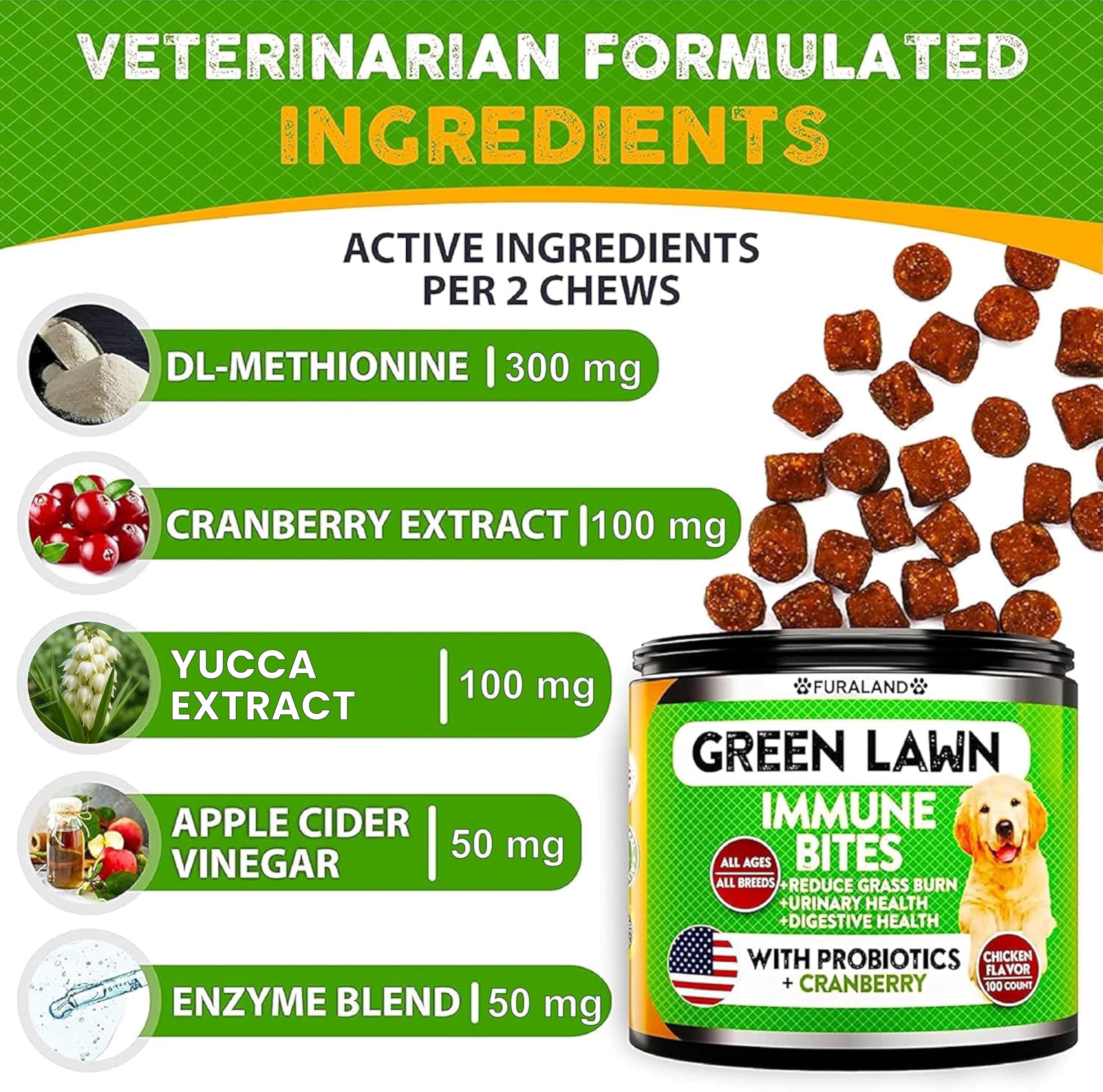 Bocados digestivos de FURALAND para perros, favorecen digestión y absorción de nutrientes