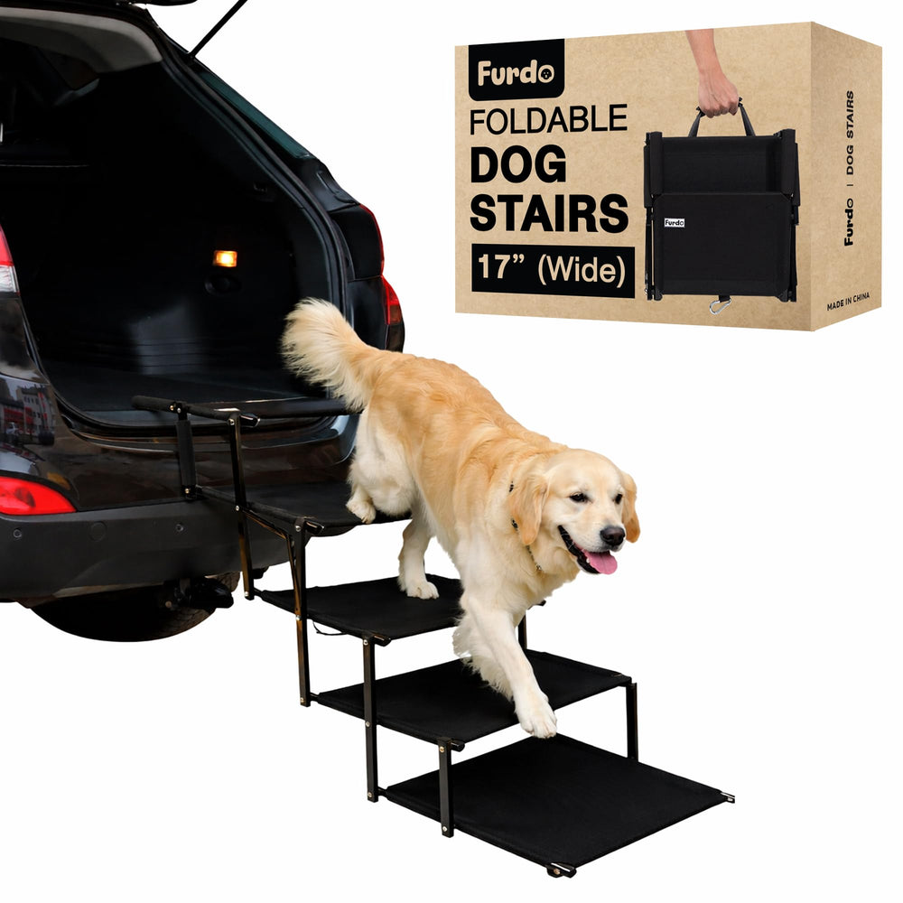 Furdo escaleras para perros grandes – acceso seguro al coche