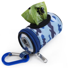 FURHAB porta bolsas para perros con mosquetón resistente, fácil de acoplar a la correa.