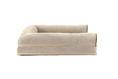 Funda lavable Furhaven crema, fácil de limpiar y mantener.