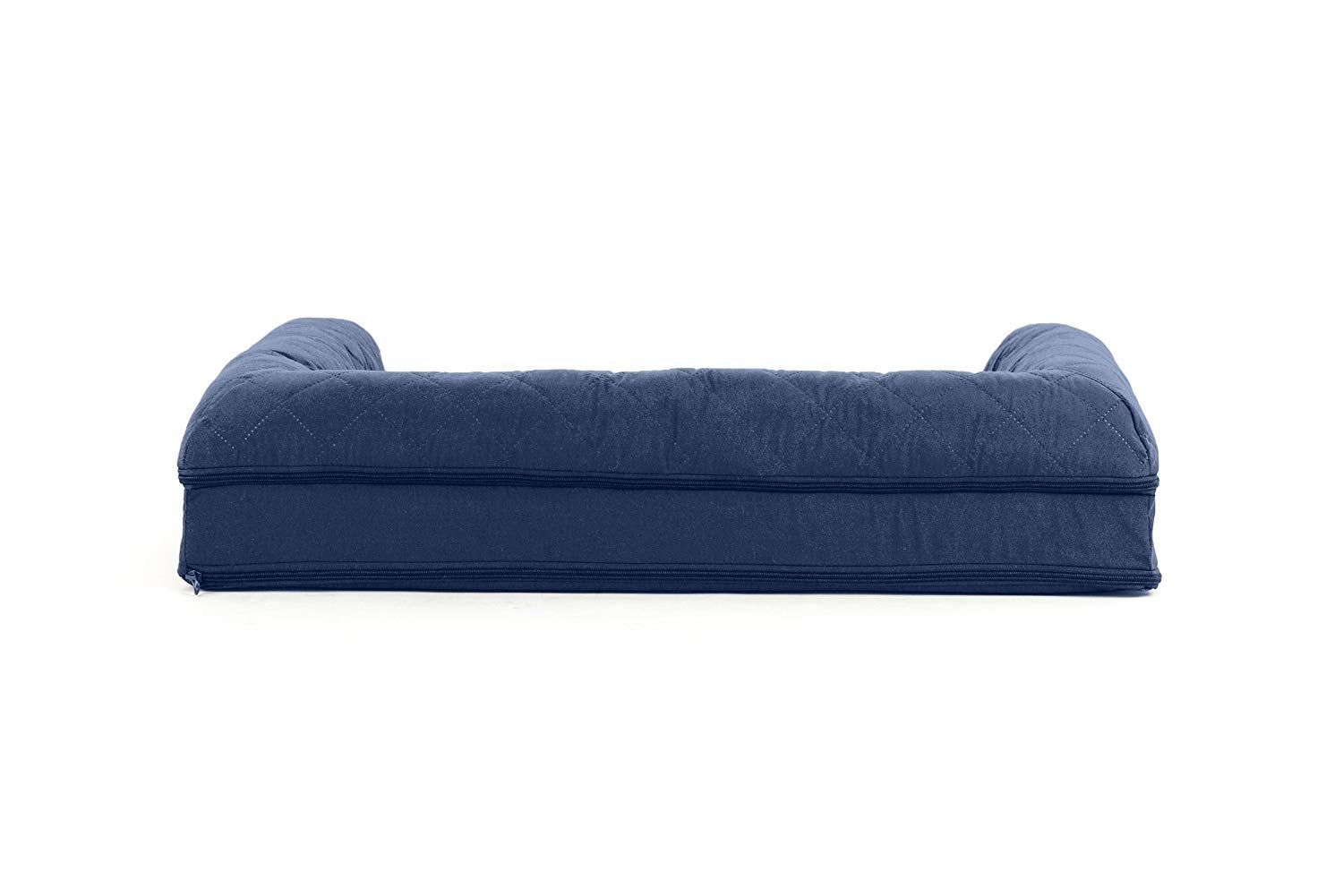 Espuma ortopédica de dos capas ofrece soporte para articulaciones.