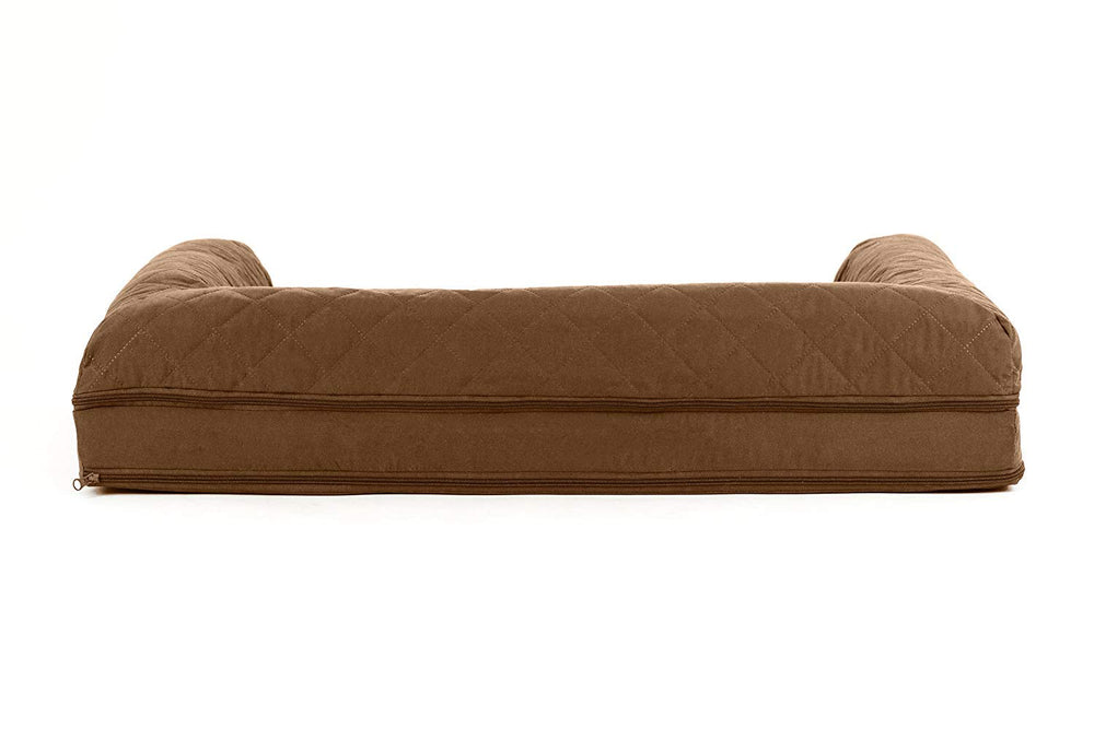 Superficie acolchada de Furhaven, tela quiltada suave para dormir.