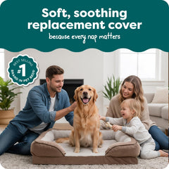 FurHaven funda-cama-perro-sofa-estilo, diseño duradero para uso diario.