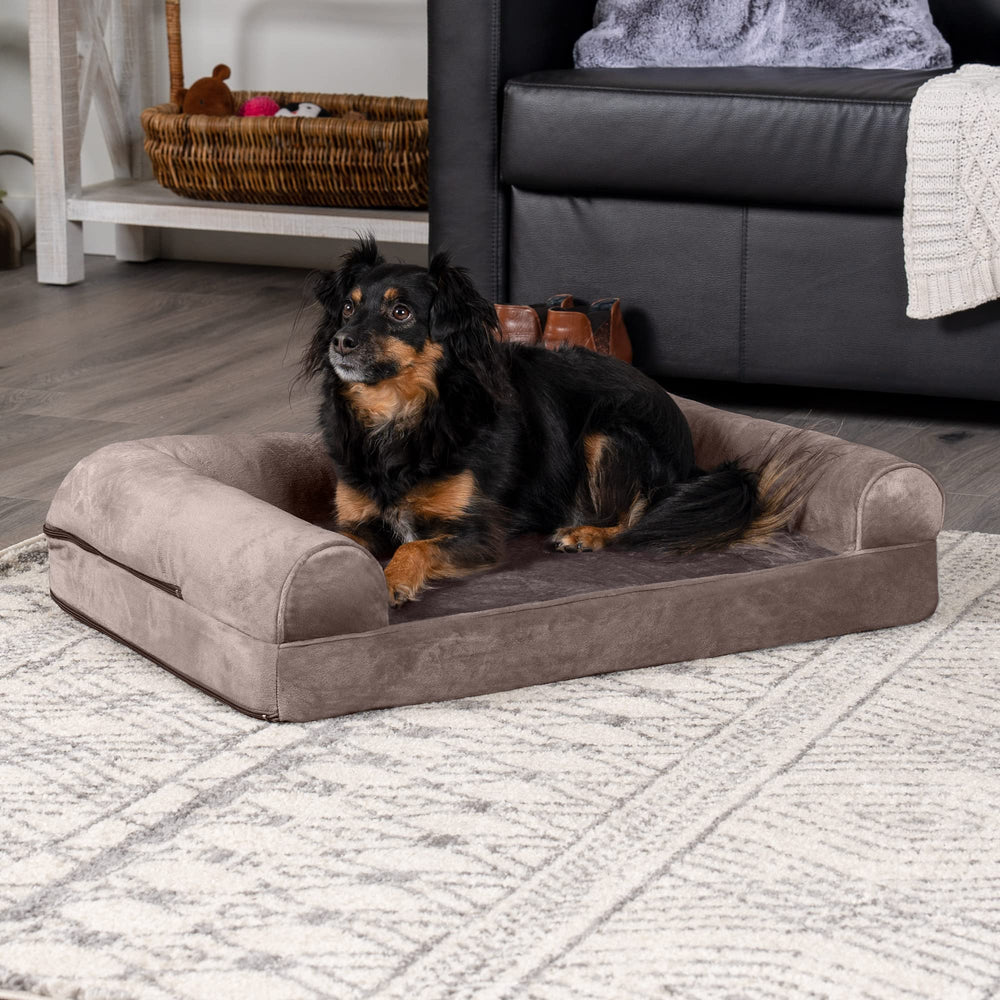 Funda lavable de Furhaven para cama de perro ortopédica