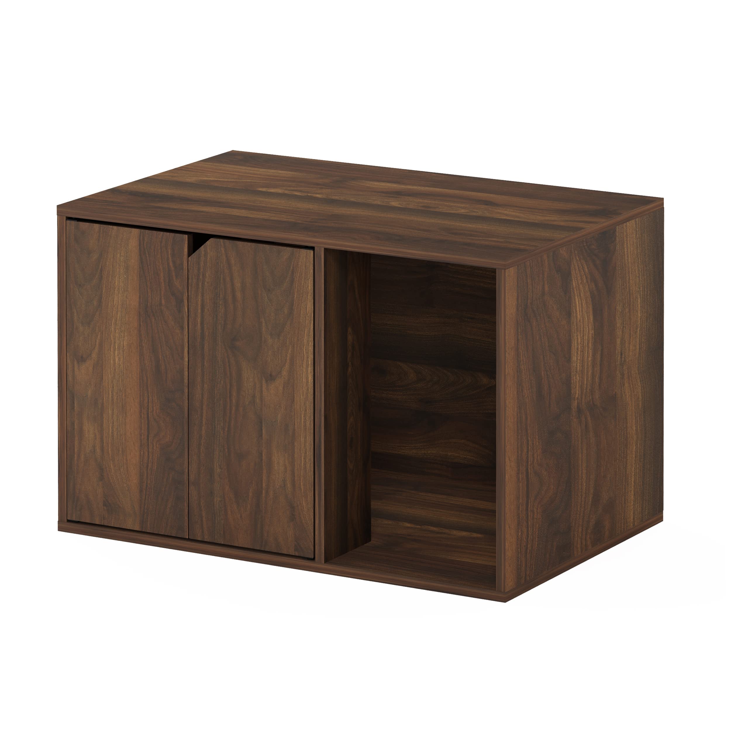 Furinno Peli wood construction: durable, FSC-certified materials.