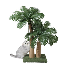 Furlogy poste rasca-gato palmera de 36 pulgadas para rascar, trepar y jugar.