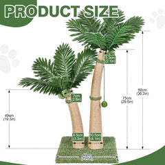 Furlogy postes curvos de diseño para rascar desde diferentes ángulos.