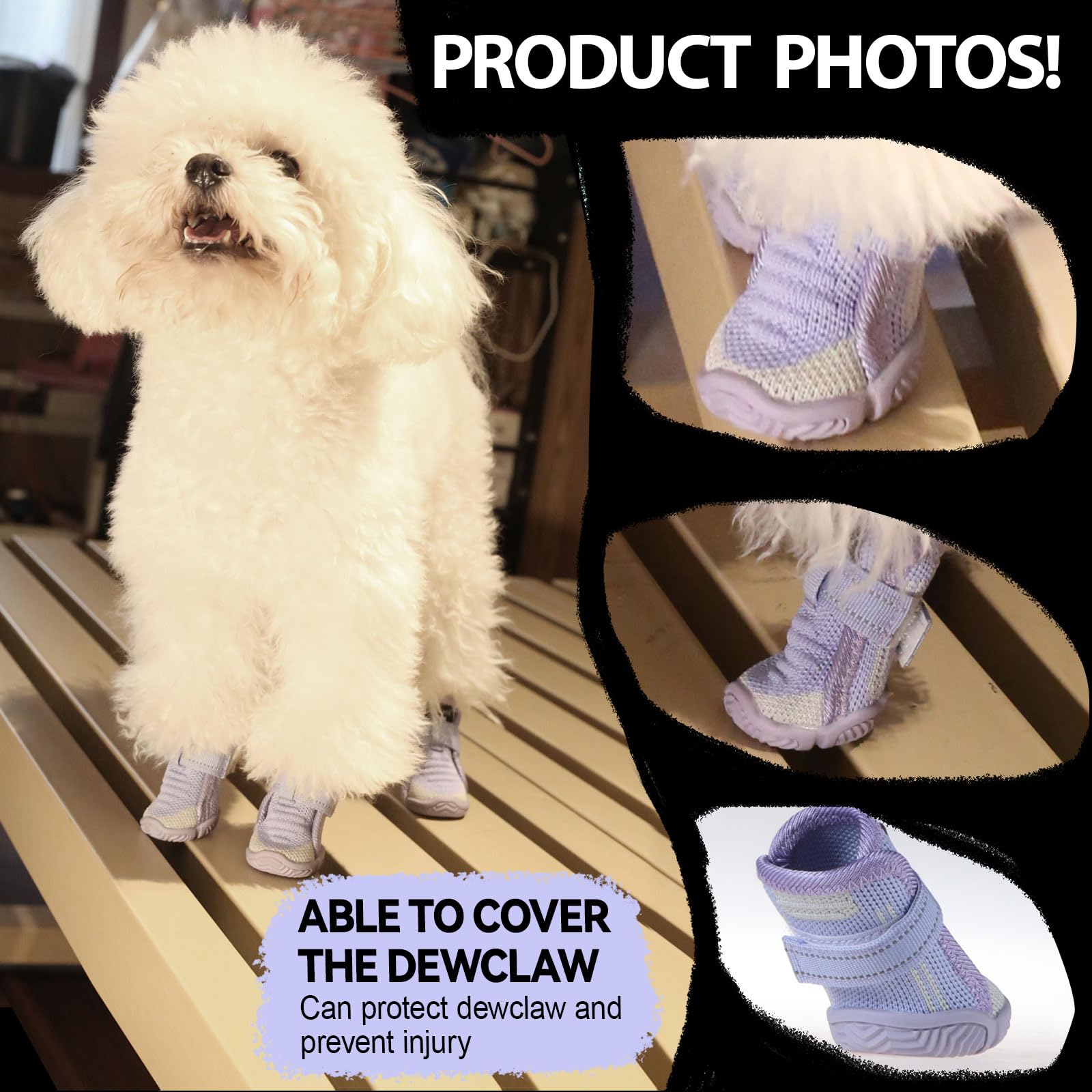 Diseño ergonómico Furmate que abraza la patita del perro