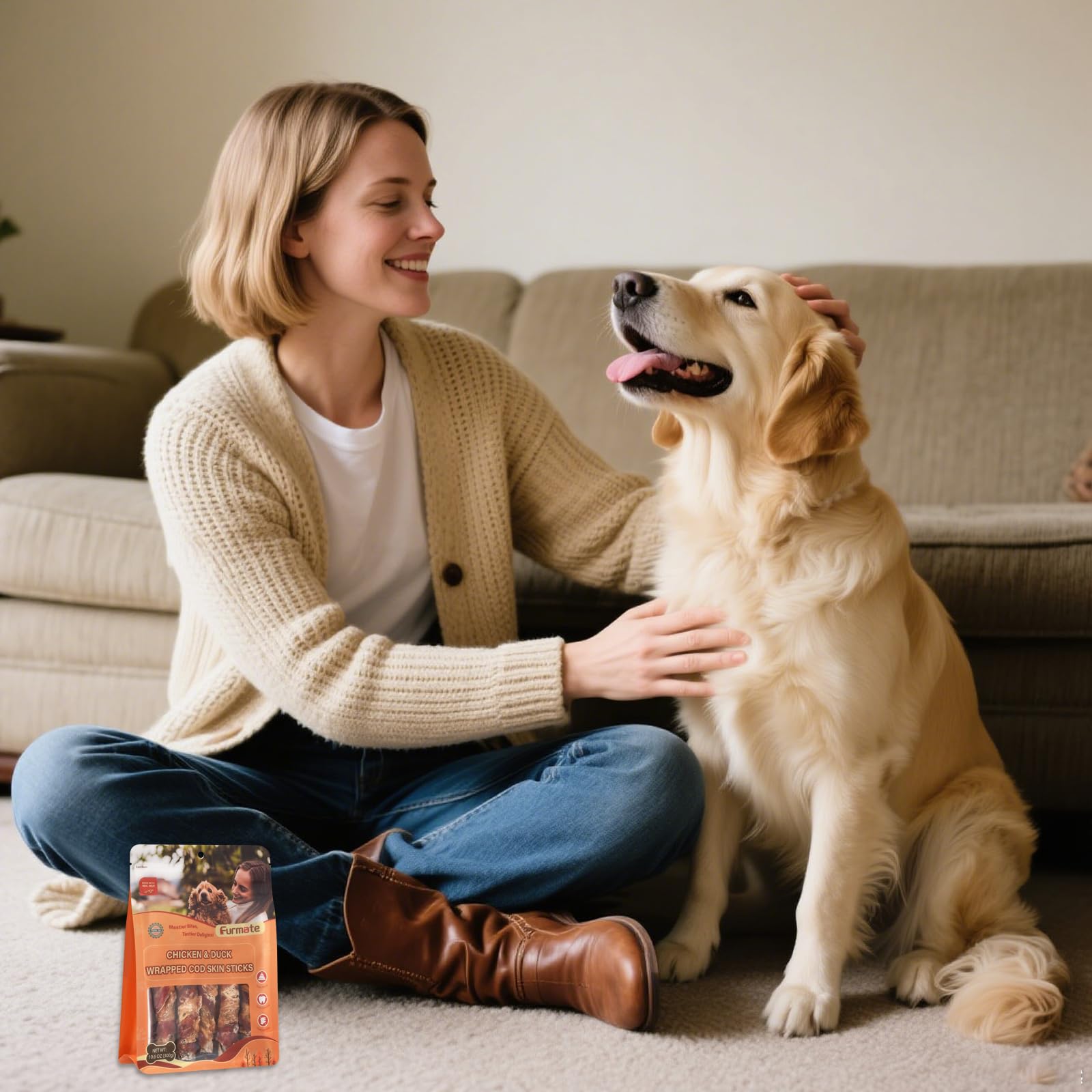 Furmate uso diario para todas las tallas, ideal como premio durante el día.
