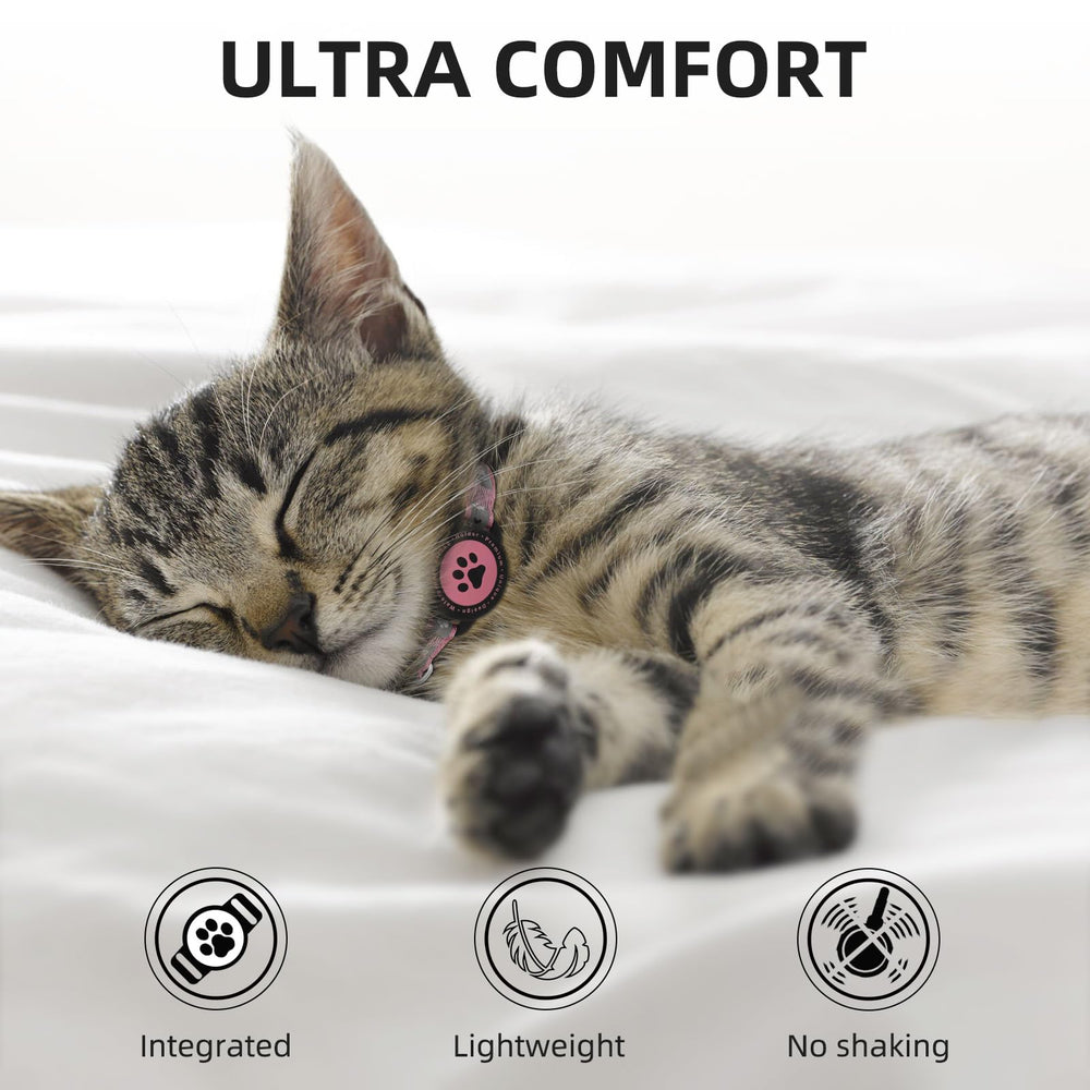 Collar Furrigo para gato AirTag talla única, ajuste cómodo para cualquier gato