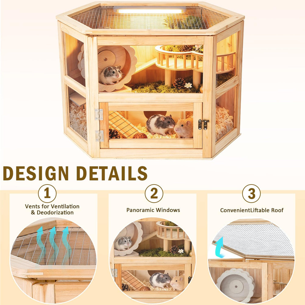 Jaula FurrParner: diseño con ventilación para aire fresco