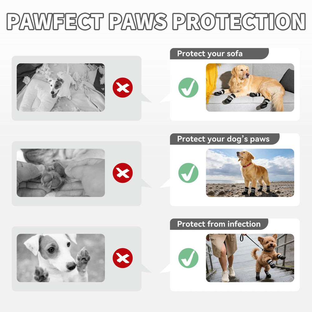 Botas Furrtripsy para perro fáciles de colocar