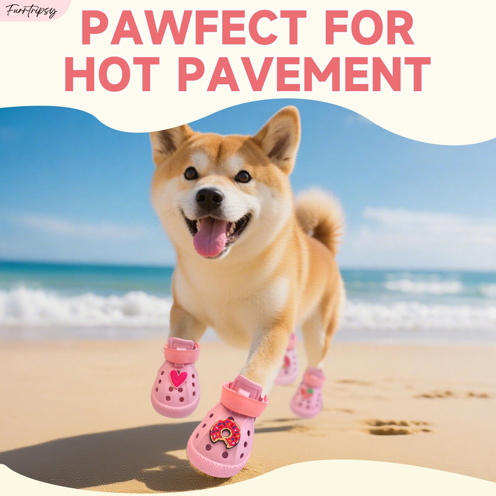 Furrtripsy zapatos con suela antideslizante para terrenos resbaladizos