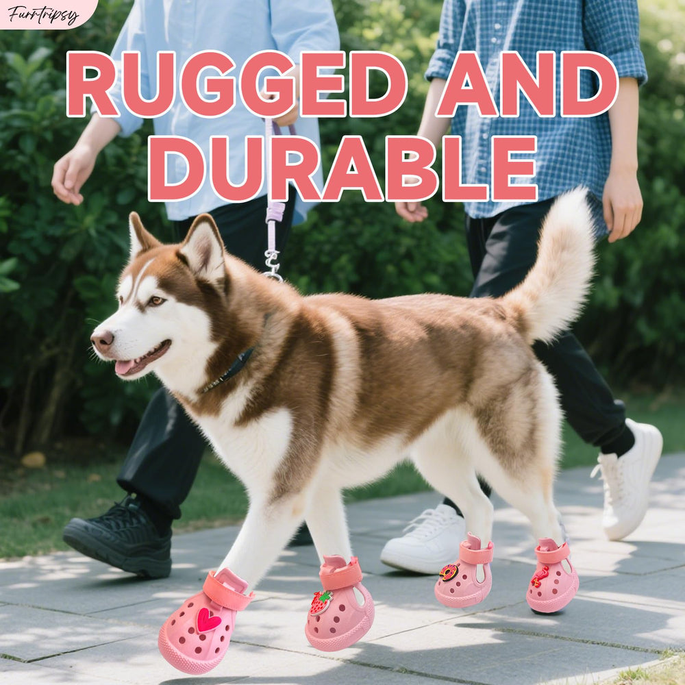 Furrtripsy zapato para perros en tallas medianas y grandes, ajuste cómodo