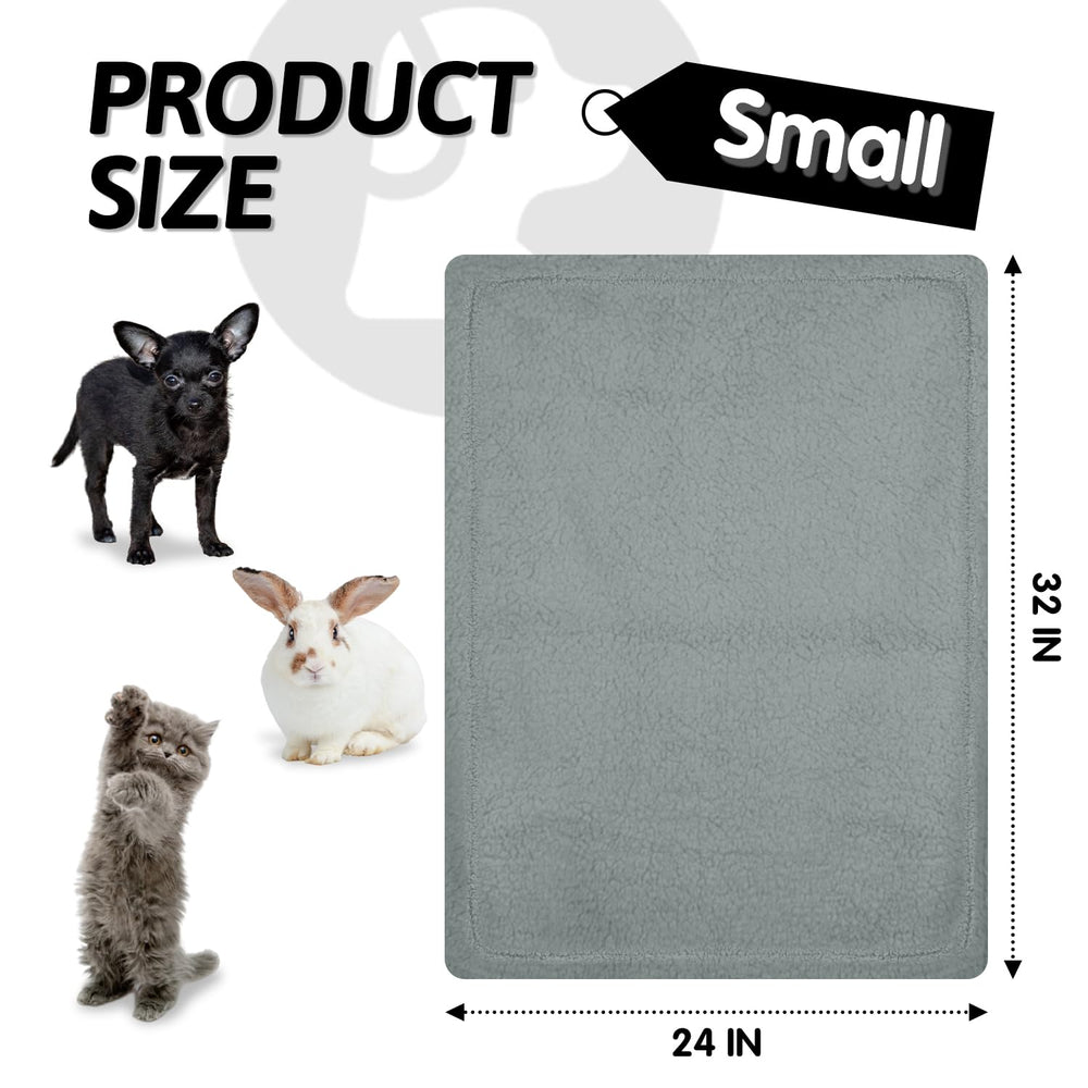Manta para cama y sillón furrybaby gris, ideal para descanso diario.
