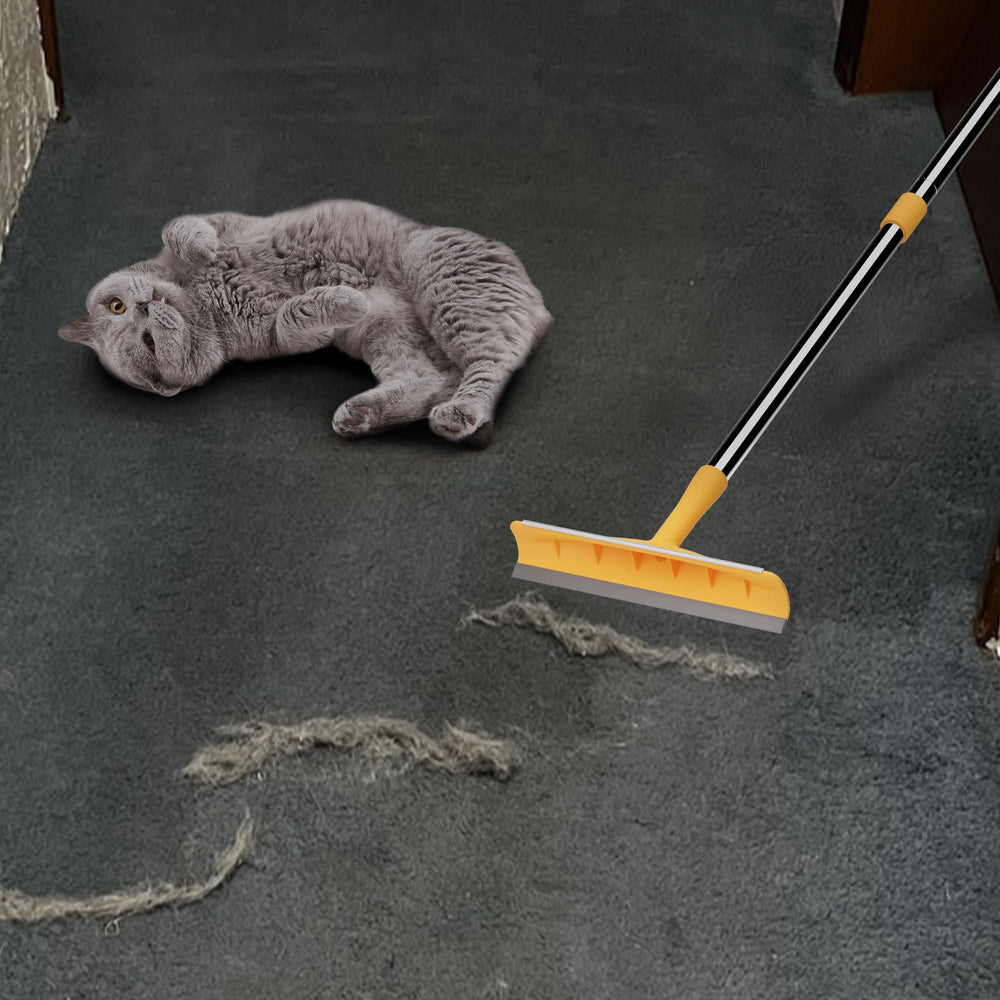 Rastrillo Fursprint pelo mascotas cabeza-cepillo-alfombras elimina pelo con facilidad