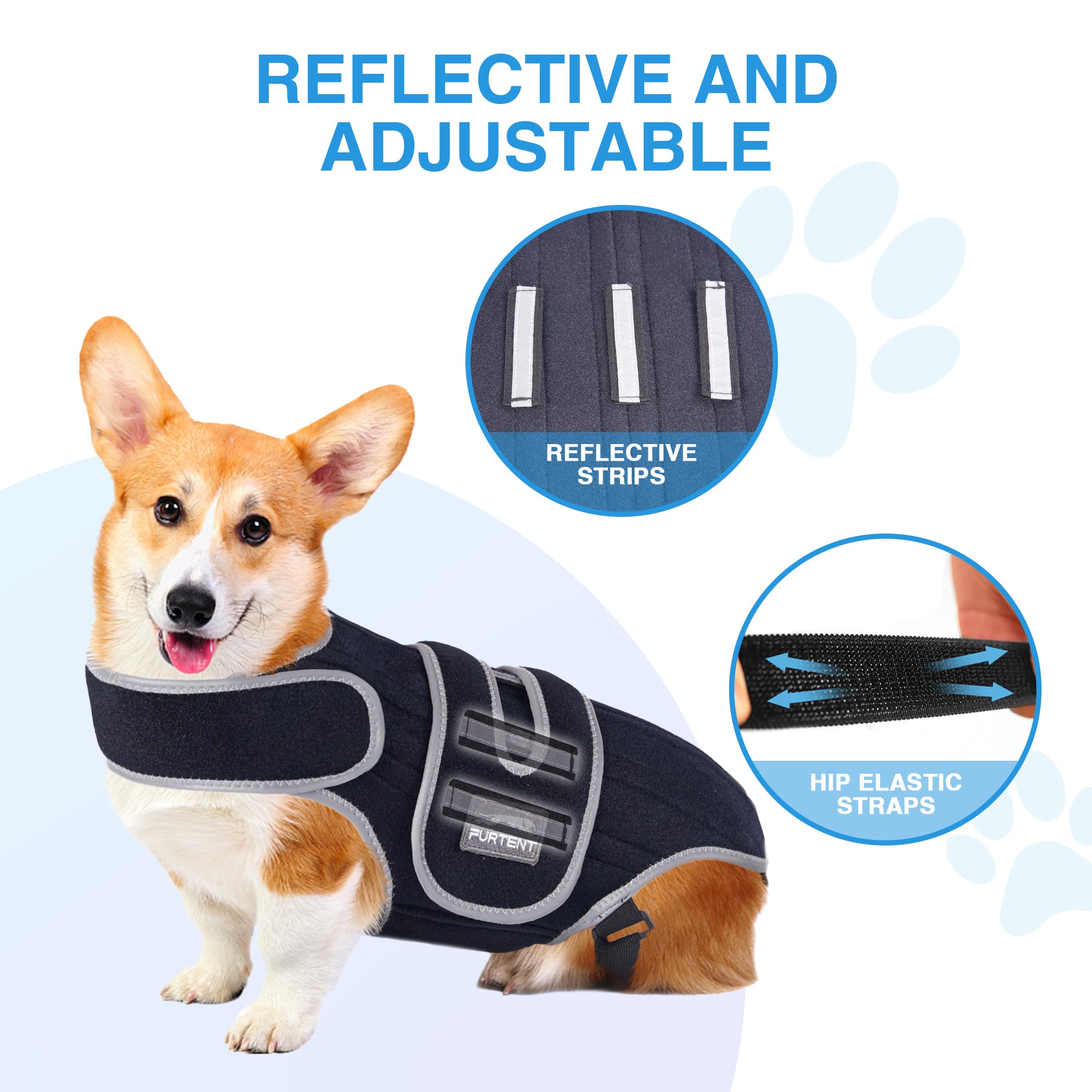 Furtent Faja de una pieza, diseño ajustable para un ajuste cómodo.