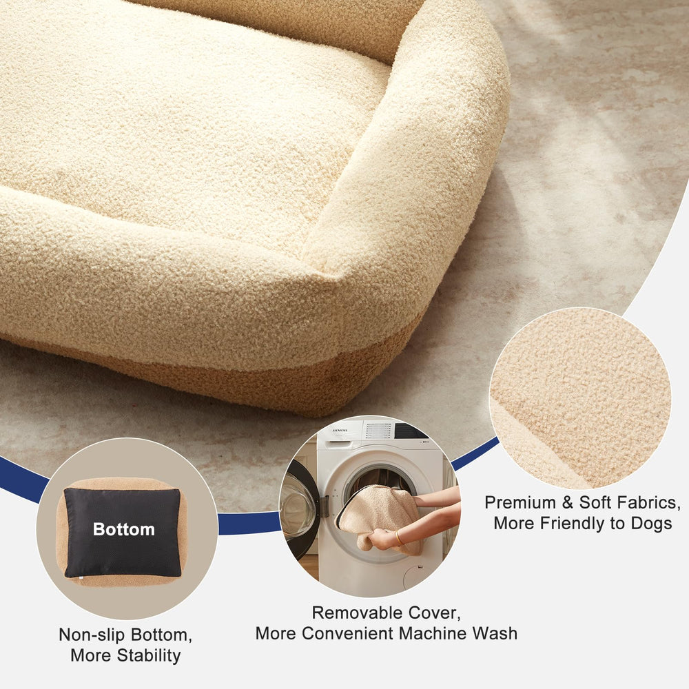 Base antideslizante FURTIME mantiene la cama en su lugar sobre suelos.