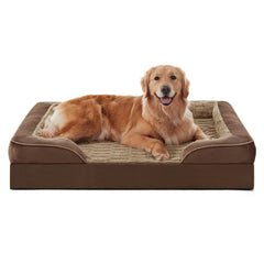 Cama ortopédica Furtime para perros grandes con espuma densa para soporte