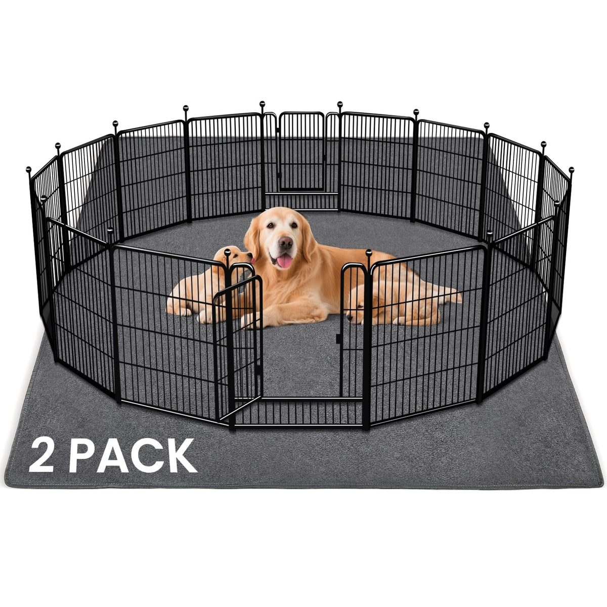 Furwey almohadilla para perros 72x72, absorción rápida para pisos limpios