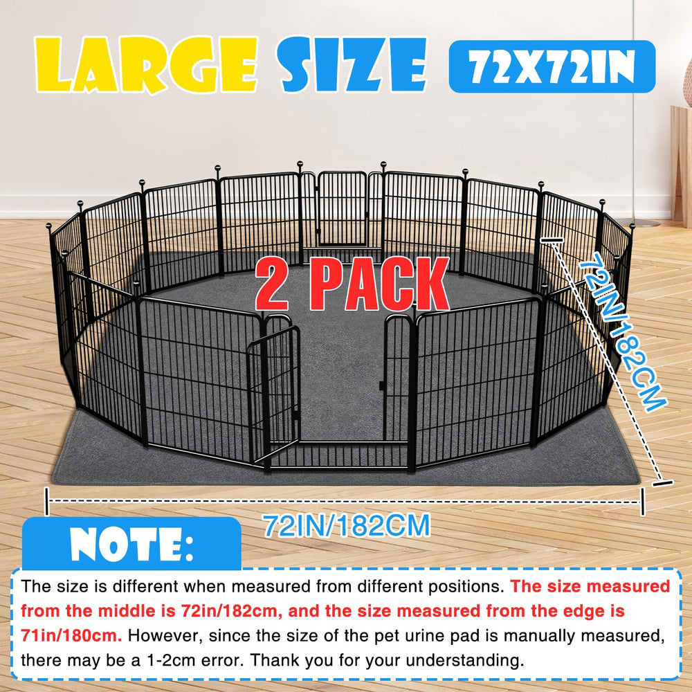Furwey almohadilla para perros 72x72, base antideslizante para mayor estabilidad