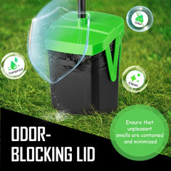 FUSBUNTY Pooper Scooper incluye 100 bolsas y abrazadera de cierre.