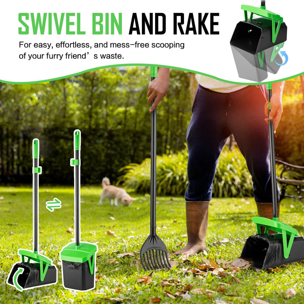 FUSBUNTY Pooper Scooper tapa bloquea olores para jardín más fresco.