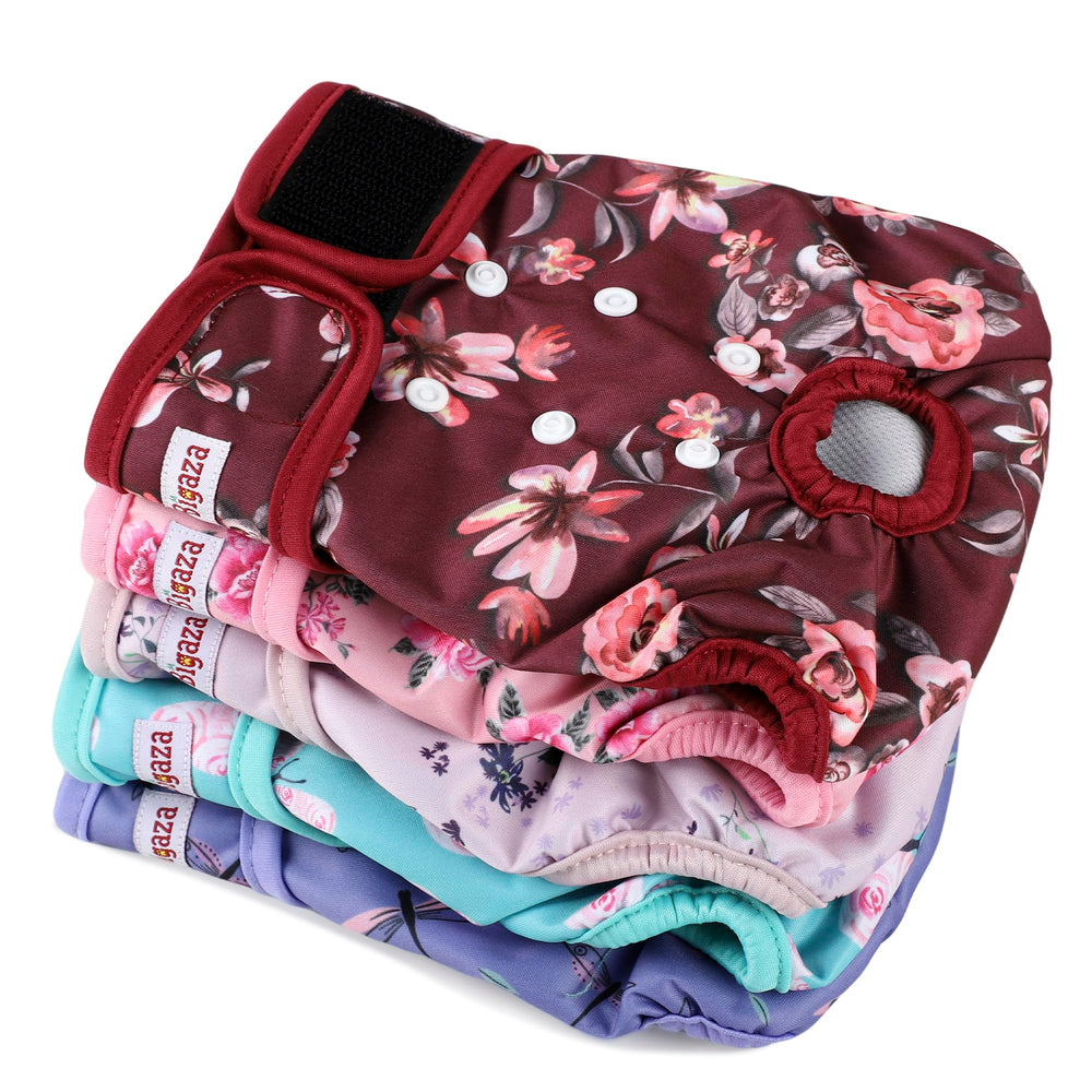 Pañales femeninos Fuz Bigaza para perros con tallas múltiples, ajuste perfecto