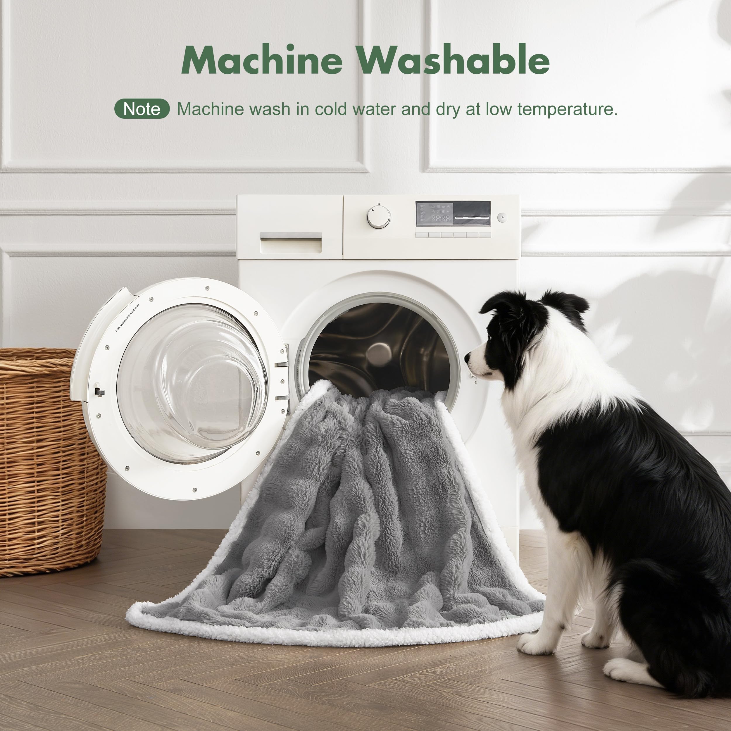 Manta FWERDG costuras duraderas y diseño resistente para mascotas