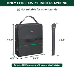 FXW bolsillos frontales para accesorios para perro, fácil acceso