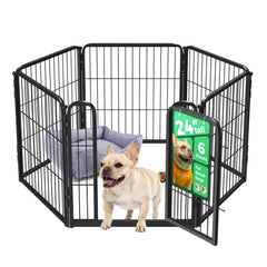FXW Homeplus Playpen de seis paneles interior facilita juego seguro.