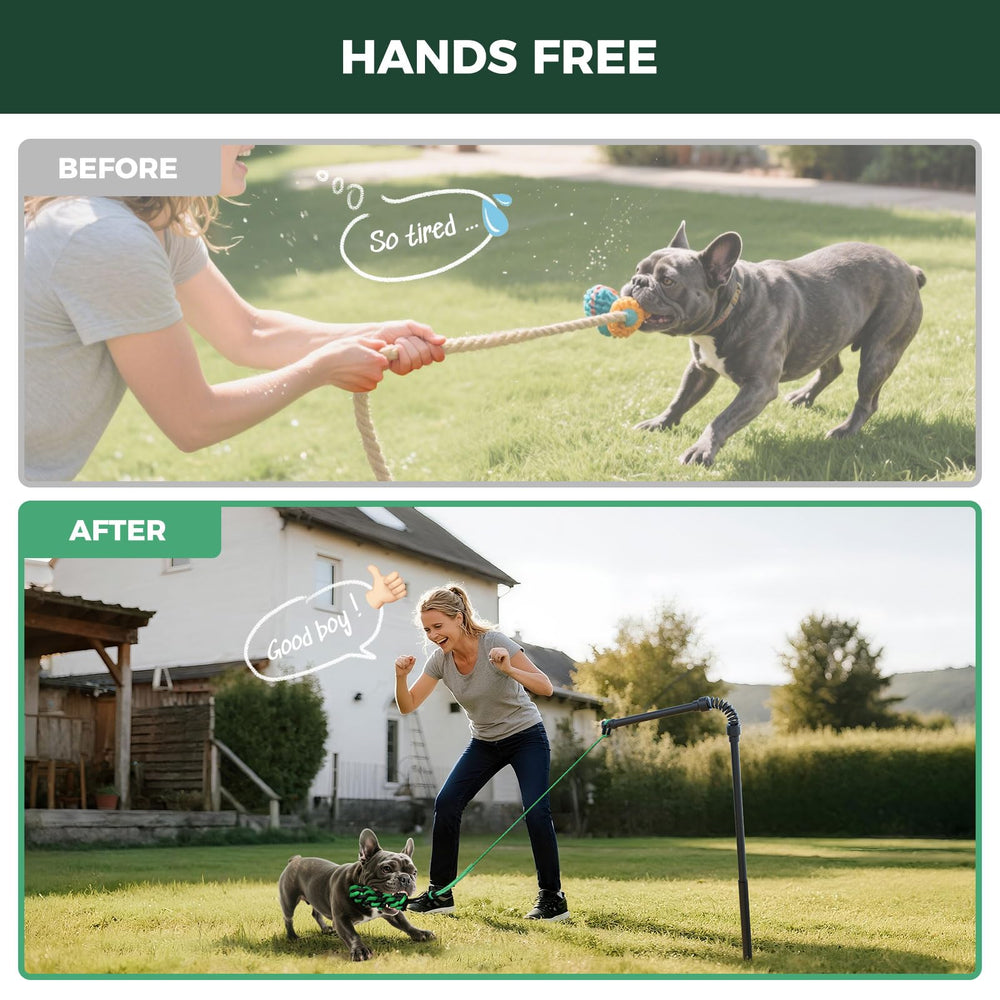 FXW TugPal Flex: juego interactivo exterior que promueve movimiento y diversión al aire libre.