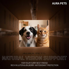 Aura Pets composición a base de plantas, ingredientes naturales.