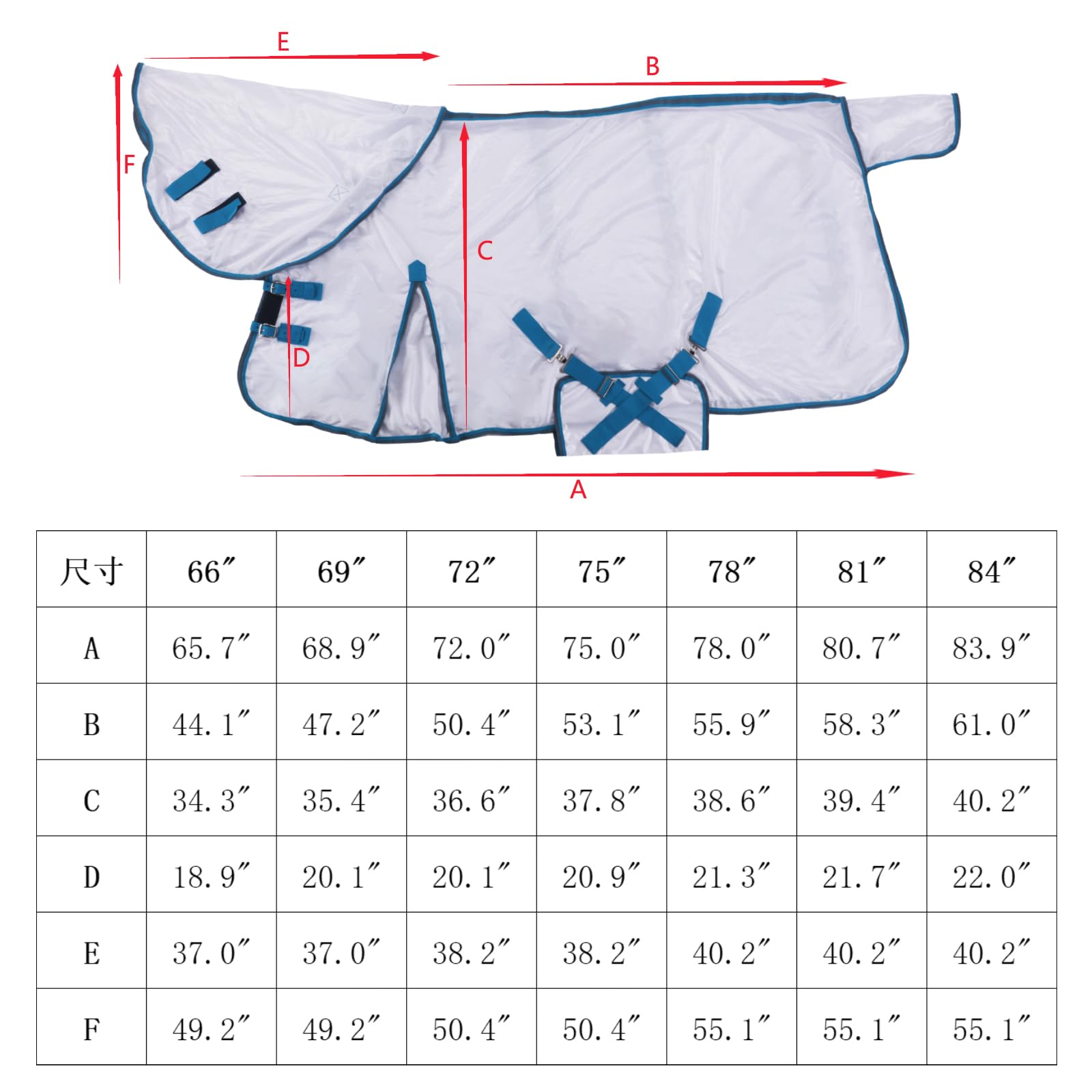 Gallopoff panel lateral suave evita roces en hombros