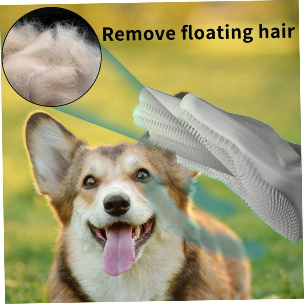 Guantes GALYNA con agarre antideslizante para baño estable