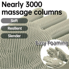 Guantes GALYNA de silicona resistente al calor para un baño seguro