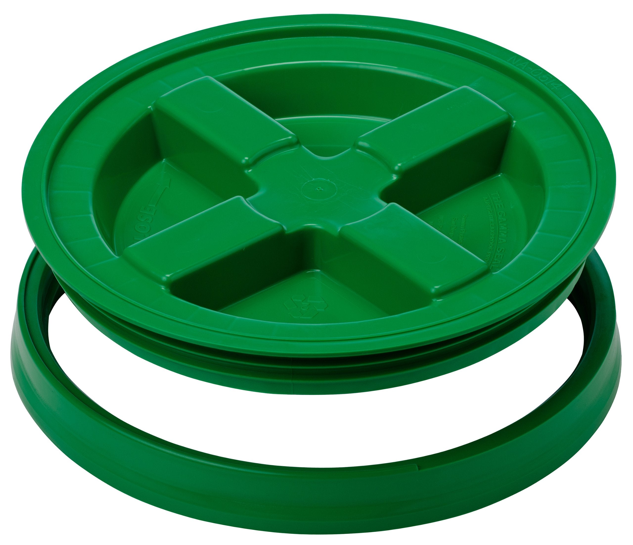 Gamma2 sello resistente ante olor para cubo que conserva su contenido.