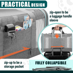 Funda desmontable y lavable de GAPZER con forro polar y lado frío.