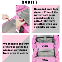 GAPZER Carrier: diseño plegable y ligero para guardar fácil.