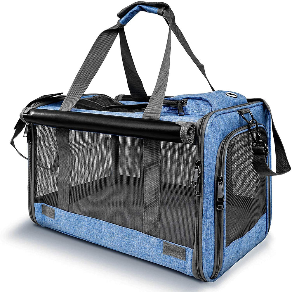 GAPZER portador para gatos grandes con dimensiones amplias para mayor comodidad