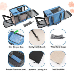 GAPZER forro lavable de felpa suave para mascota cómoda