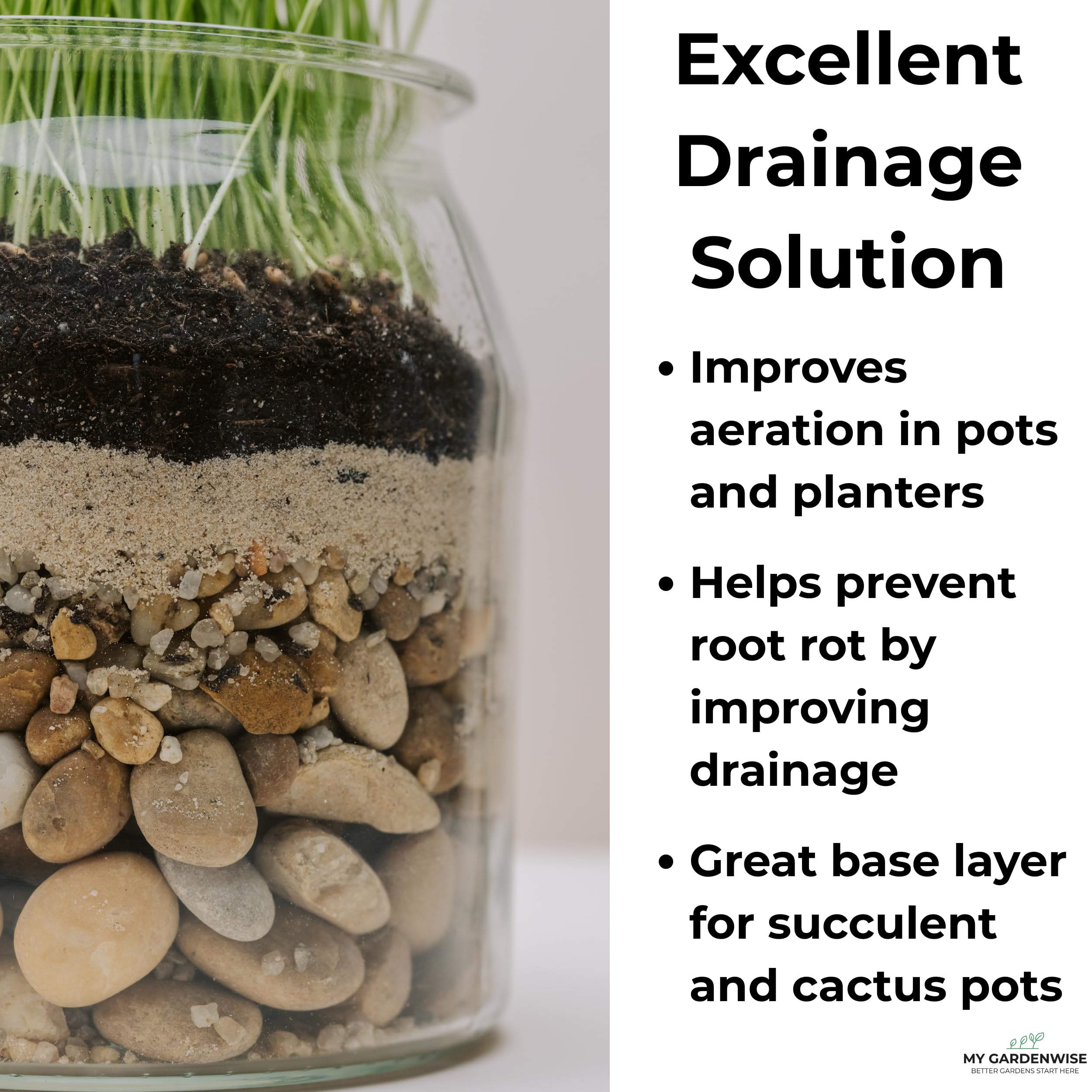 GARDENWISE arena para siembra rápida: base firme y transpirable para plántulas