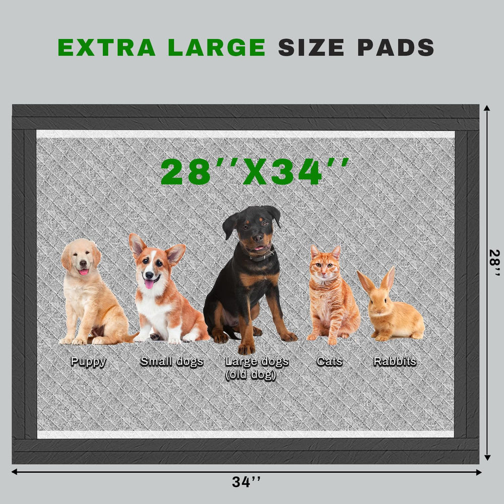 Gardner Pet alfombrilla carbón activado para conejos, superficie seca y cómoda.