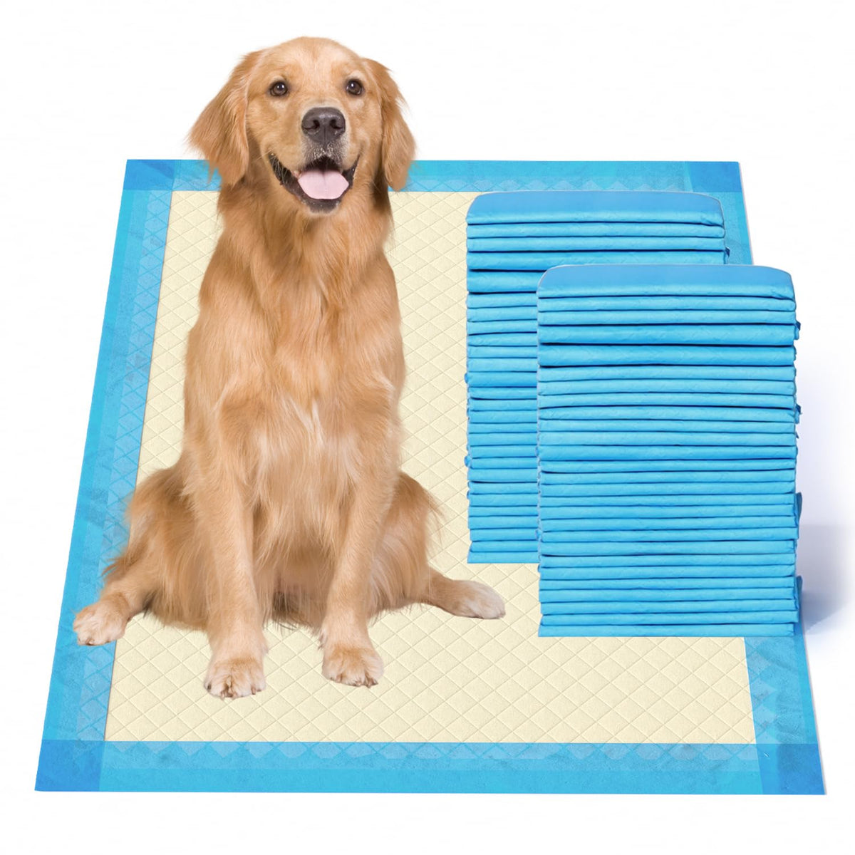 Gardner Pet almohadillas entrenamiento perro XL 28x34 azul para absorción rápida y cómodo uso