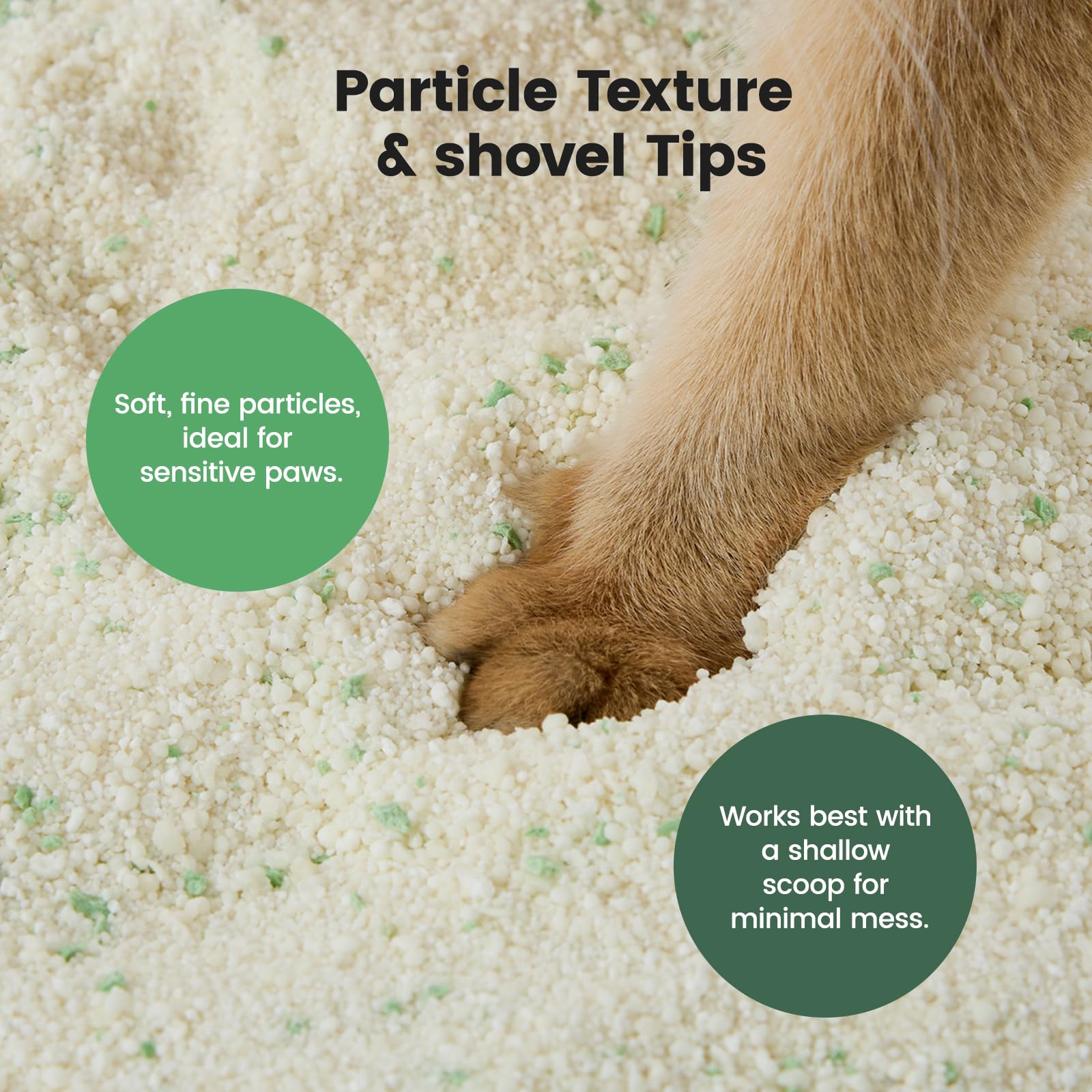Gardner Pet Cassava Cat Litter: aglomerante rápido para una limpieza eficiente.