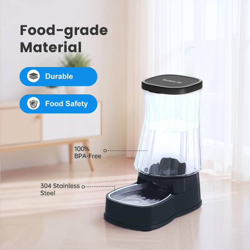 Gardner Pet Dispenser con diseño antivuelco estable para mascotas activas