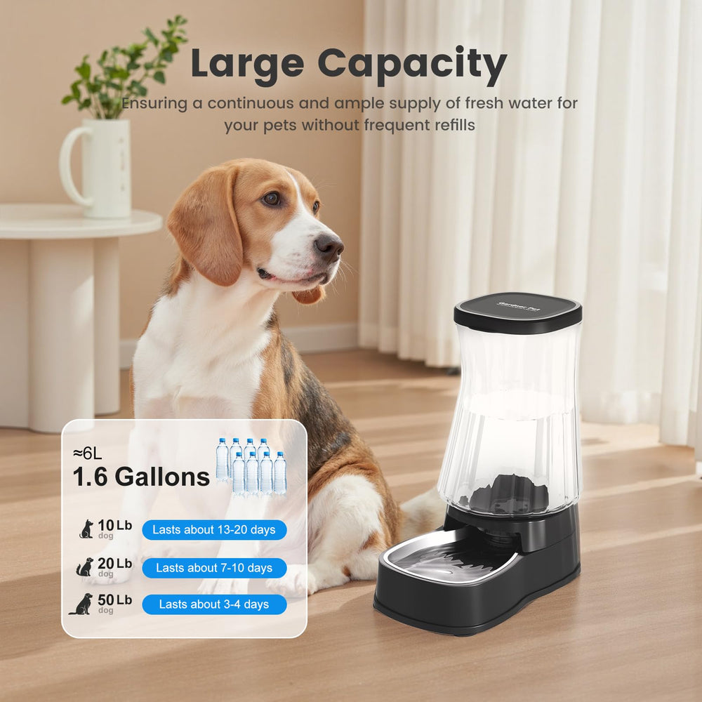 Gardner Pet Dispenser sin BPA, seguro para beber mascotas