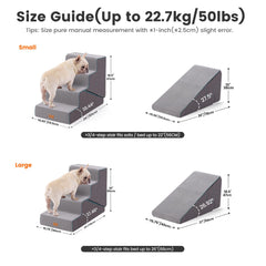Gardner Pet escaleras, funda impermeable lavable, limpieza fácil