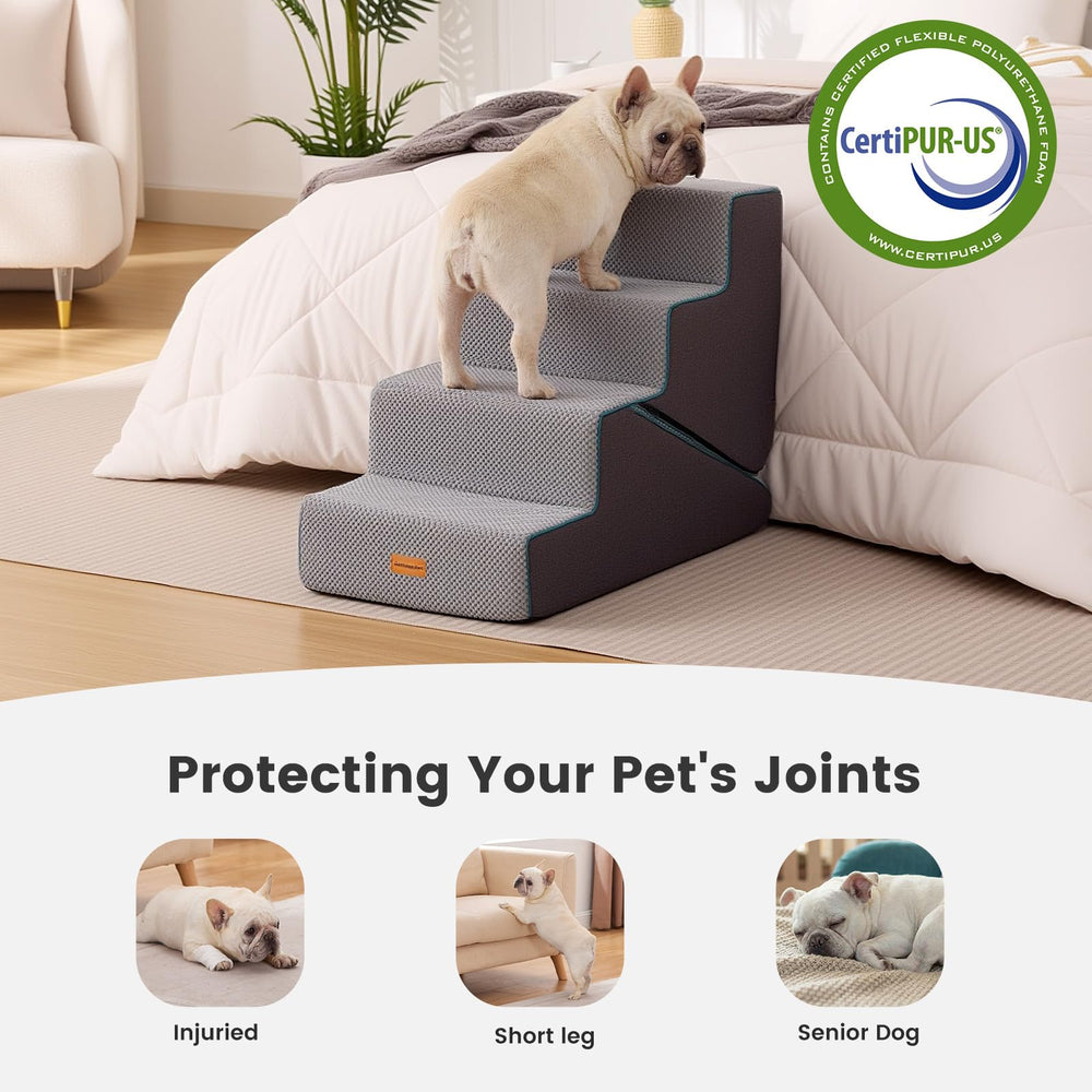 Gardner Pet escalera para sofá y cama, uso versátil y seguro